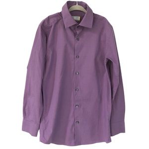 C2 by Calibrate Purple Dress Shirt 8
